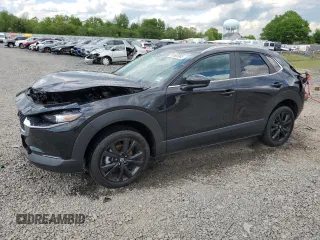 2025 Mazda CX-30 S Select Sport z VIN 3MVDMBBM4SM756172, wystawiony jako Copart lot #55505905 z przebiegiem 11 508 mil mil oraz Szkoda całkowita • Salvage title. Historia ofert i sprzedaży dostępna na DreamBid. Obrazek 1.