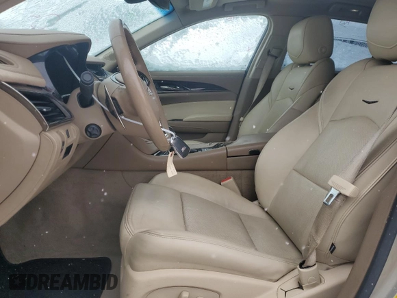 2015 Cadillac CTS Luxury RWD with VIN 1G6AR5SX0F0133791, listed as a Copart auction lot 78243084 with 76,498 mi miles and Salvage Title. Bid and sale history available at DreamBid. Image 7.