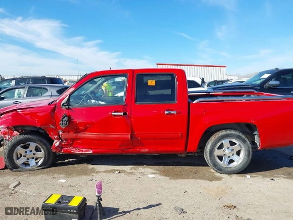 2012 Chevrolet Colorado LT w/1LT with VIN 1GCDSCF97C8117969, listed as a IAAI auction lot 41343323 with 1 mi miles. Bid and sale history available at carsss.com. Image 13.