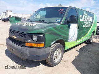 2016 Chevrolet Express Cargo Van with VIN 1GCWGBFF8G1129945, listed as a IAAI auction lot 41679828 with 270,498 mi miles. Bid and sale history available at carsss.com. Image 17.