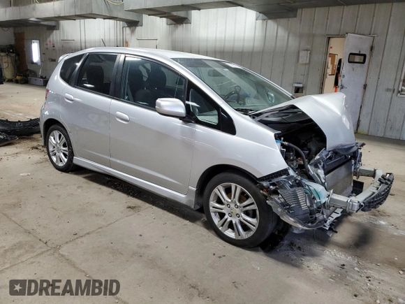 2011 Honda Fit Sport with VIN JHMGE8H54BC017401, listed as a Copart auction lot 55664275 with 216,774 mi miles and Non Repairable. Bid and sale history available at DreamBid. Image 4.