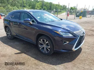 2019 Lexus RX 350 z VIN 2T2BZMCA5KC195916, wystawiony jako IAAI lot #42562141 z przebiegiem 101 592 mil mil oraz . Historia ofert i sprzedaży dostępna na DreamBid. Obrazek 1.
