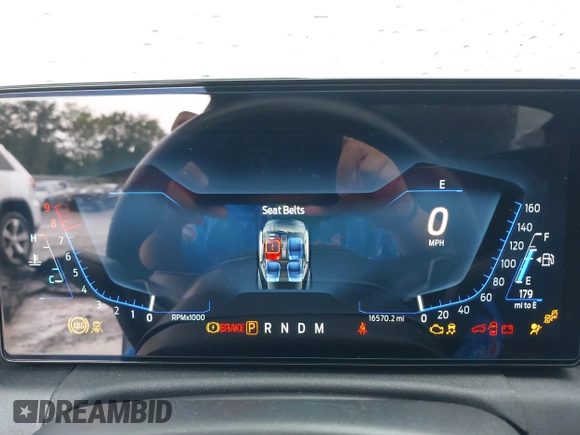 2024 Ford Mustang GT with VIN 1FA6P8CF3R5415825, listed as a IAAI auction lot 42626550 with 16,570 mi miles and . Bid and sale history available at DreamBid. Image 7.