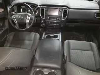2018 Nissan Titan S with VIN 1N6AA1E54JN545065, listed as a Copart auction lot 50881645 with 28,892 mi miles and Salvage title. Bid and sale history available at DreamBid. Image 8.