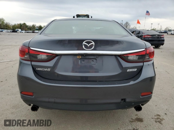 2014 Mazda Mazda6 i Touring with VIN JM1GJ1V63E1136185, listed as a Copart auction lot 52166265 with 157,720 mi miles and Salvage Title. Bid and sale history available at carsss.com. Image 6.