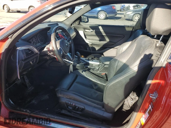 2015 BMW 2 Series M235i xDrive with VIN WBA1J9C52FVX99298, listed as a Copart auction lot 44325195 with 120,545 mi miles and Salvage Title. Bid and sale history available at carsss.com. Image 7.