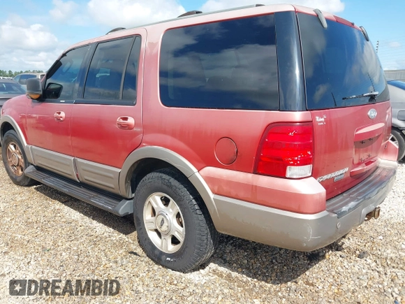2003 Ford Expedition Eddie Bauer with VIN 1FMFU18L23LA95615, listed as a IAAI auction lot 42575384 with 223,274 mi miles and . Bid and sale history available at DreamBid. Image 3.