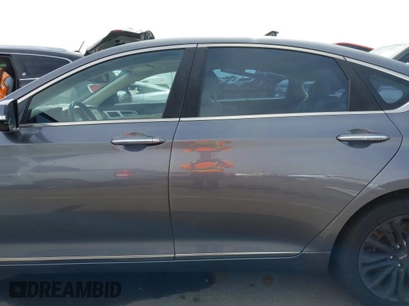 2017 Genesis G80 3.8L with VIN KMHGN4JE2HU167543, listed as a IAAI auction lot 42248719 with 82,574 mi miles and . Bid and sale history available at DreamBid. Image 14.