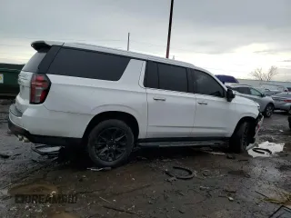 2021 Chevrolet Suburban Premier с VIN 1GNSCFKD9MR284417, выставлен на аукционе Copart как лот 47981755 с пробегом 53 316 миль миль и На запчасти • Non repairable. История ставок и продаж доступна на DreamBid. Изображение 3.