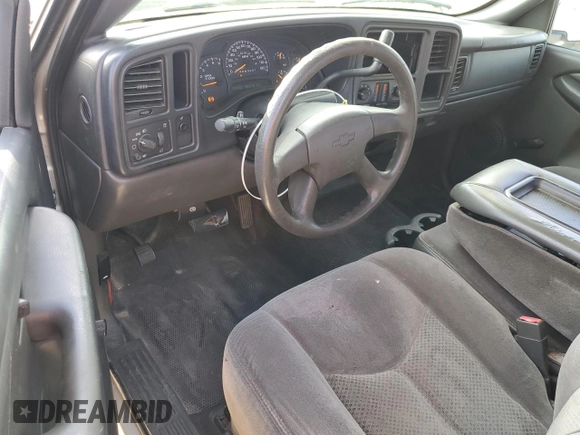 2006 Chevrolet Silverado 1500 Work Truck with VIN 1GCEC19X06Z285032, listed as a Copart auction lot 51234855 with 197,369 mi miles and Salvage Title. Bid and sale history available at carsss.com. Image 8.