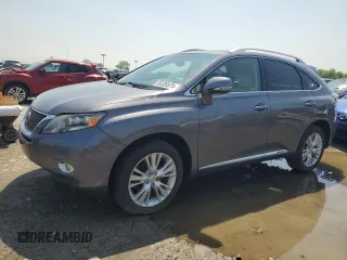 2012 Lexus RX 450h with VIN JTJBC1BAXC2428496, listed as a Copart auction lot 55328575 with 133,398 mi miles and Salvage title. Bid and sale history available at DreamBid. Image 1.