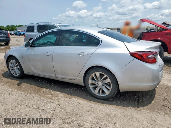 2017 Buick Regal Premium II with VIN 2G4GR5GX2H9103230, listed as a Copart auction lot 58803025 with 104,643 mi miles and Salvage title. Bid and sale history available at DreamBid. Image 2.
