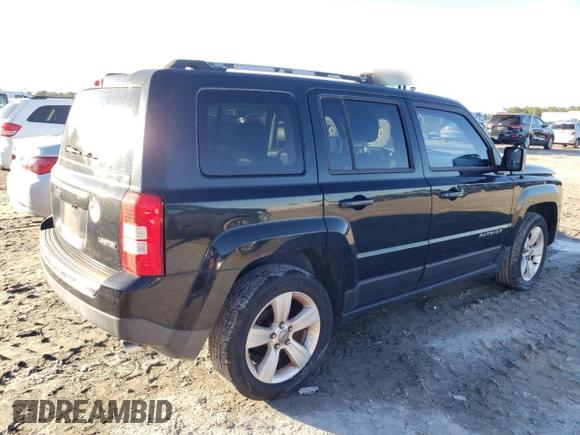 2013 Jeep Patriot Limited with VIN 1C4NJPCB4DD178064, listed as a Copart auction lot 88715825 with 125,193 mi miles and Clean title. Bid and sale history available at DreamBid. Image 3.