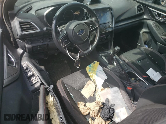 2017 Subaru Impreza Special Sports with VIN 4S3GTAL64H1713775, listed as a Copart auction lot 70824674 with 89,742 mi miles and Salvage title. Bid and sale history available at DreamBid. Image 8.