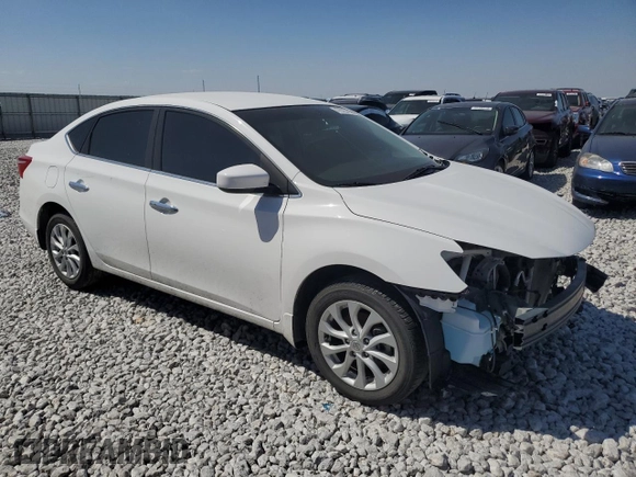 2019 Nissan Sentra SV with VIN 3N1AB7AP5KY441394, listed as a Copart auction lot 47825435 with 64,052 mi miles and Salvage Title. Bid and sale history available at DreamBid. Image 4.