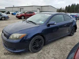 2010 Scion tC with VIN JTKDE3B73A0315707, listed as a Copart auction lot 50041595 with 175,169 mi miles and Salvage Title. Bid and sale history available at carsss.com. Image 1.
