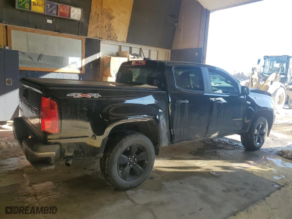 2022 Chevrolet Colorado 4WD Work Truck with VIN 1GCGTBEN2N1118851, listed as a Copart auction lot 88271245 with 0 mi miles and Salvage Title. Bid and sale history available at carsss.com. Image 3.