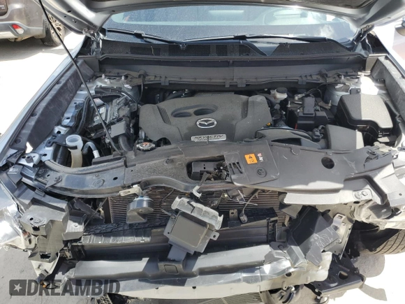 2018 Mazda CX-9 Signature with VIN JM3TCBEY8J0205833, listed as a Copart auction lot 60879045 with 29,253 mi miles and Salvage title. Bid and sale history available at DreamBid. Image 12.