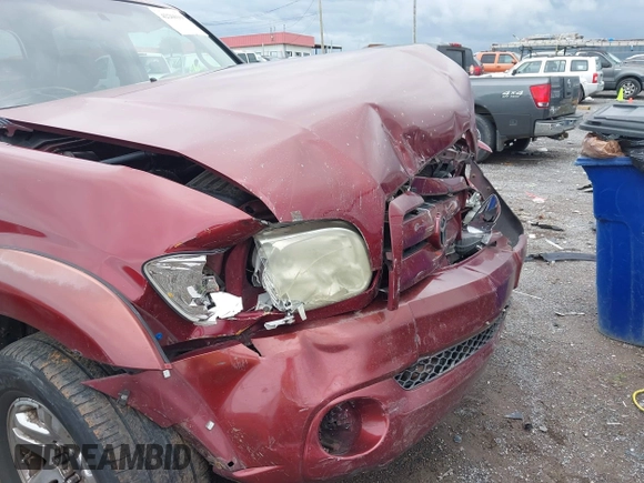 2005 Toyota Tundra Limited with VIN 5TBDT48145S483700, listed as a IAAI auction lot 42266915 with 205,150 mi miles and . Bid and sale history available at DreamBid. Image 6.