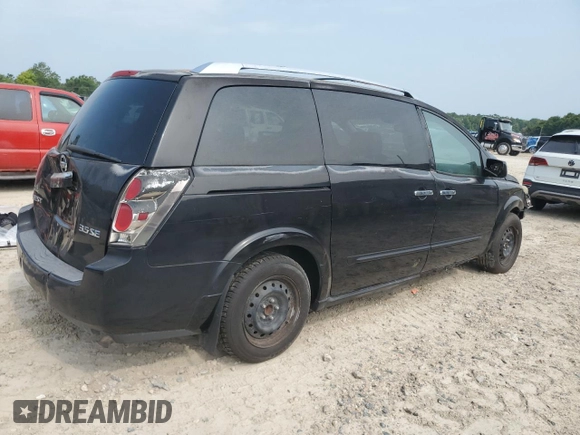 2007 Nissan Quest SL z VIN 5N1BV28U27N124003, wystawiony jako Copart lot #57876915 z przebiegiem 141 409 mil mil oraz Szkoda całkowita • Salvage title. Historia ofert i sprzedaży dostępna na DreamBid. Obrazek 3.