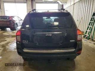 2015 Jeep Compass Latitude with VIN 1C4NJDEB6FD121525, listed as a Copart auction lot 46437285 with 147,955 mi miles and Clean Title. Bid and sale history available at carsss.com. Image 6.