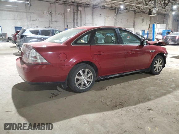 2009 Ford Taurus SEL with VIN 1FAHP24W69G124776, listed as a Copart auction lot 41562885 with 139,347 mi miles and Clean Title. Bid and sale history available at carsss.com. Image 3.