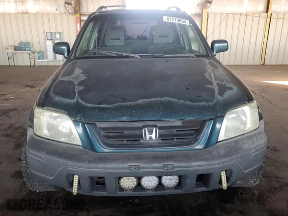 1998 Honda CR-V EX with VIN JHLRD1867WC057915, listed as a Copart auction lot 81278894 with 279,484 mi miles and Salvage Title. Bid and sale history available at carsss.com. Image 5.