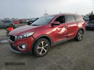 2017 Kia Sorento EX with VIN 5XYPHDA13HG253504, listed as a Copart auction lot 82929634 with 146,051 mi miles and Salvage Title. Bid and sale history available at carsss.com. Image 1.