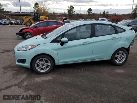 2017 Ford Fiesta SE with VIN 3FADP4BJ6HM134424, listed as a Copart auction lot 83703724 with Not Provided miles and Salvage Title. Bid and sale history available at DreamBid. Image 1.