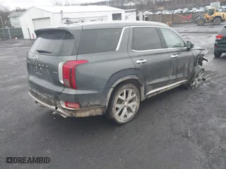 2022 Hyundai Palisade SEL with VIN KM8R4DHE5NU424448, listed as a IAAI auction lot 41806347 with 34,520 mi miles. Bid and sale history available at carsss.com. Image 4.