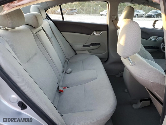 2012 Honda Civic Sdn EX with VIN 19XFB2F86CE335076, listed as a Copart auction lot 86082034 with 94,942 mi miles and Salvage Title. Bid and sale history available at carsss.com. Image 10.