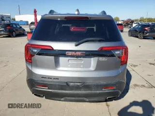 2021 GMC Acadia SLT with VIN 1GKKNMLS1MZ145794, listed as a Copart auction lot 80501034 with 143,478 mi miles and Clean Title. Bid and sale history available at carsss.com. Image 6.