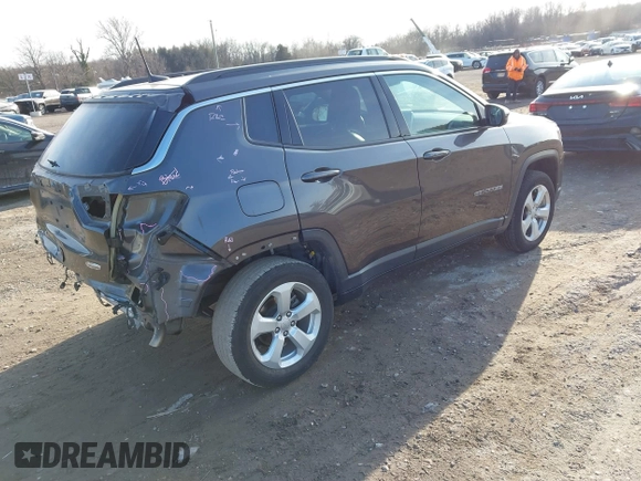 2022 Jeep Compass Latitude with VIN 3C4NJDBB7NT123913, listed as a IAAI auction lot 41431372 with 37,006 mi miles and . Bid and sale history available at DreamBid. Image 4.