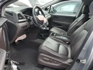 2018 Honda Odyssey EX-L with VIN 5FNRL6H76JB058488, listed as a Copart auction lot 49899815 with 89,831 mi miles and Salvage Title. Bid and sale history available at carsss.com. Image 7.
