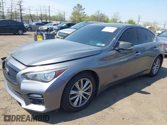 2017 Infiniti Q50 Signature Edition z VIN JN1EV7AR3HM837698, wystawiony jako IAAI lot #42115166 z przebiegiem 95 973 mil mil oraz . Historia ofert i sprzedaży dostępna na DreamBid. Obrazek 17.