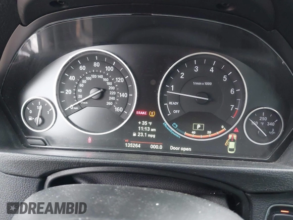 2014 BMW 4 Series 428i xDrive with VIN WBA3N5C53EF716542, listed as a IAAI auction lot 41157641 with 135,264 mi miles and . Bid and sale history available at DreamBid. Image 7.