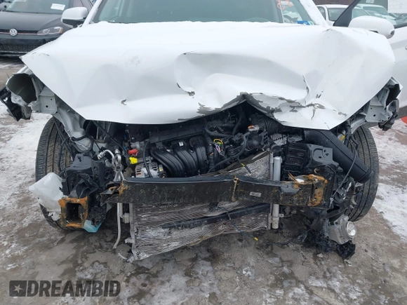 2022 Hyundai Kona SEL with VIN KM8K3CAB3NU786387, listed as a IAAI auction lot 41412502 with 14,348 mi miles. Bid and sale history available at carsss.com. Image 6.