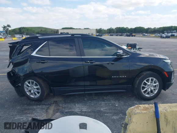 2023 Chevrolet Equinox LT with VIN 3GNAXKEG8PL122837, listed as a IAAI auction lot 42055762 with 62,624 mi miles and . Bid and sale history available at carsss.com. Image 13.