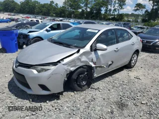 2016 Toyota Corolla L with VIN 2T1BURHE8GC715335, listed as a Copart auction lot 61485955 with 80,743 mi miles and Salvage title. Bid and sale history available at DreamBid. Image 1.