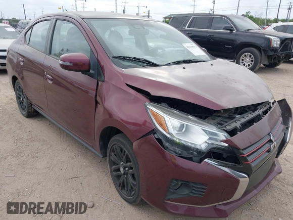 2021 Mitsubishi Mirage SE с VIN ML32FVFJ9MHF01230, выставлен на аукционе IAAI как лот 42129976 с пробегом 80 789 миль миль и . История ставок и продаж доступна на DreamBid. Изображение 1.