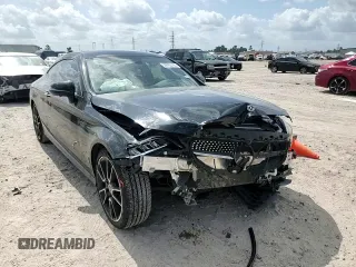 2020 Mercedes-Benz C 300 with VIN W1KWJ8DB2LG035075, listed as a Copart auction lot 59785705 with 27,792 mi miles and Salvage title. Bid and sale history available at DreamBid. Image 13.