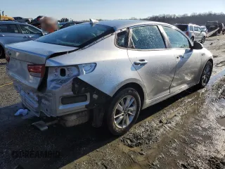 2016 Kia Optima LX with VIN 5XXGT4L30GG020082, listed as a Copart auction lot 87690225 with 81,067 mi miles and Salvage Title. Bid and sale history available at carsss.com. Image 3.