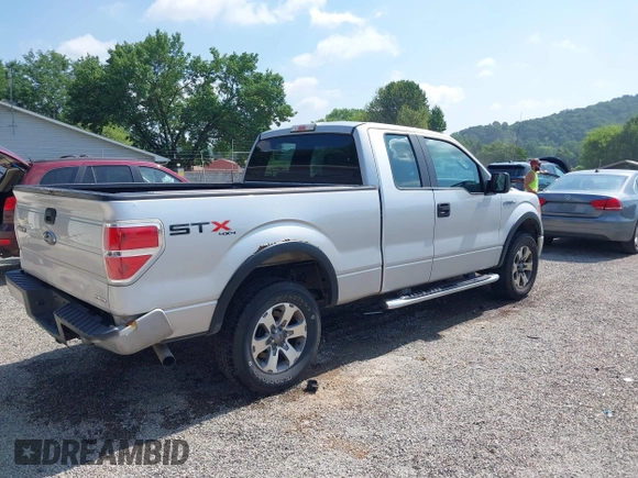 2013 Ford F-150 XL with VIN 1FTFX1EF5DKG43334, listed as a IAAI auction lot 42664129 with 215,465 mi miles and . Bid and sale history available at DreamBid. Image 4.