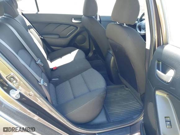 2017 Kia Forte LX with VIN 3KPFK4A78HE039154, listed as a IAAI auction lot 41815141 with 109,273 mi miles. Bid and sale history available at carsss.com. Image 8.