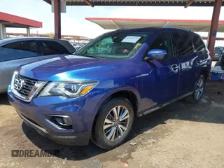 2020 Nissan Pathfinder SV with VIN 5N1DR2BN6LC606252, listed as a IAAI auction lot 42153572 with 93,769 mi miles and . Bid and sale history available at DreamBid. Image 2.