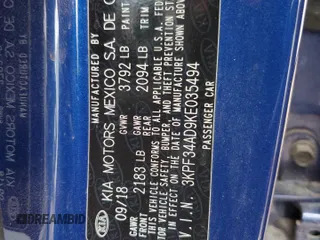 2019 Kia Forte S with VIN 3KPF34AD9KE035494, listed as a Copart auction lot 78700854 with 81,084 mi miles and Salvage Title. Bid and sale history available at carsss.com. Image 15.
