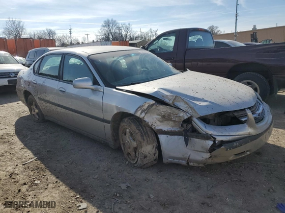 2003 Chevrolet Impala with VIN 2G1WF52K939437633, listed as a Copart auction lot 43604385 with 248,329 mi miles and Salvage Title. Bid and sale history available at carsss.com. Image 4.