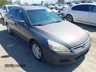2006 Honda Accord LX with VIN 3HGCM56446G702336, listed as a IAAI auction lot 42541732 with 256,056 mi miles and . Bid and sale history available at DreamBid. Image 1.