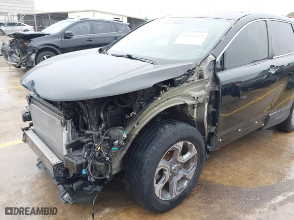 2019 Honda CR-V EX with VIN 7FARW1H54KE028680, listed as a IAAI auction lot 41364127 with 54,563 mi miles. Bid and sale history available at carsss.com. Image 6.