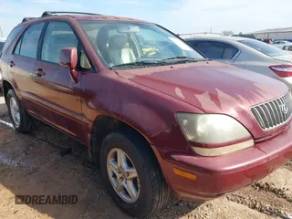 2000 Lexus RX 300 with VIN JT6GF10U6Y0076976, listed as a IAAI auction lot 41455609 with 293,626 mi miles. Bid and sale history available at carsss.com. Image 1.